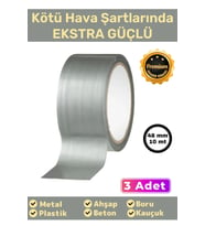 Özel Üretim Çok Amaçlı Su Geçirmez Sızdırmaz Güçlü Dayanıklı Izolasyon Gri Tamir Bandı 48 Mm 10 Mt 3