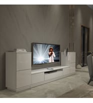 Decoraktiv Trendstyle On2S Slm Tv Ünitesi Tv Sehpası - Parlak Beyaz