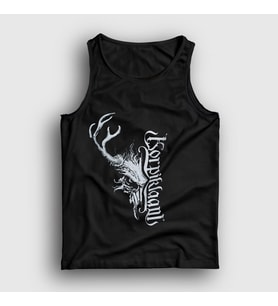 Presmono Unisex Siyah Skull Korpiklaani Atlet 161937tt