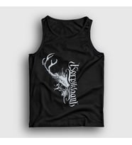 Presmono Unisex Siyah Skull Korpiklaani Atlet 161937tt