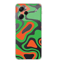 Poco X5 Pro  Kamera korumalı Kapak Renkli Desen Tasarımlı  Şeffaf Kılıf