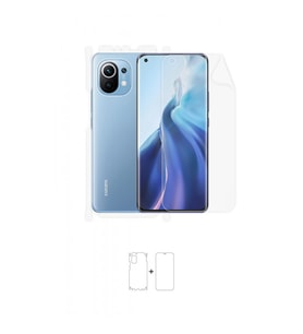 Xiaomi Mi 11 Full Body Ekran Koruyucu Ön Arka Yan Darbe Emici Poliüretan Film