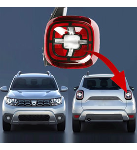 Dacia Duster Sol Arka Stop Lambası 2018--2019