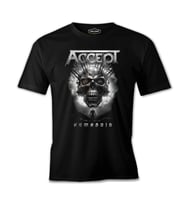 Accept - Humanoid Kurukafa Siyah Erkek Tshirt