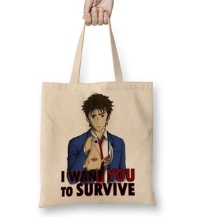 Kiseijuu Sei no Kakuritsu Izumi Shinichi Bez Çanta Uzun Saplı
