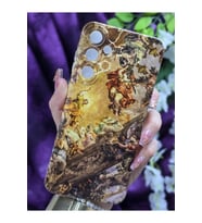 Samsung Galaxy S24 FE Uyumlu Sanatsal Desenli Şeffaf Telefon Kılıfı