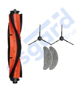 Roidmi Eve - Eve Plus Uyumlu 1 Ana Fırça 2 Yan Fırça 2 Mop PKT-iasgf0000656