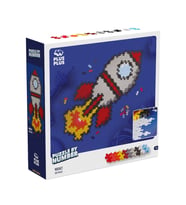 PLUS-PLUS PUZZLE BY NUMBER ROCKET 500PCS