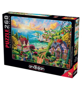 Anatolian Puzzle 260 Parça Sahildeki Köy 3343