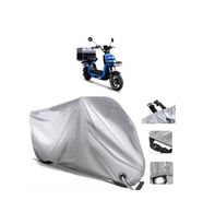 Yuki Yk-39 Pico Elektrikli Arka Çanta (bağlantı Tokalı) Uyumlu SolarBlock  Motosiklet Brandası (Siyah)