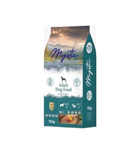 Mystic Düşük Tahıllı Kuzu Etli Yetişkin Köpek Maması 15 Kg (STT:02/2024)