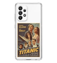 Samsung Galaxy A13 Uyumlu Titanic Tasarımlı Şeffaf Telefon Kılıfı