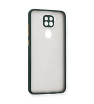 Xiaomi Redmi Note 9 Kılıf Montreal Silikon Kapak - Yeşil