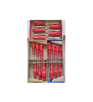 18 Parça Lokma - Torx - Düz ve Yıldız Tornavida Seti Takımı TG-V 7705