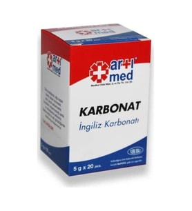 ARTIMED INGILIZ KARBONATI 5GR 20Lİ