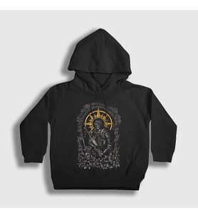 Presmono Unisex Çocuk Siyah Soul Of Cinder Dark Souls Kapüşonlu Sweatshirt 444488tt