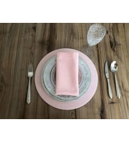 AÇIK PEMBE SUPLA 33 CM (6 ADET)  (MDF DAHİL) (Kırmızı)