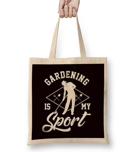 Gardening Sport Gardener Garden Botanical Landscaper Plants Bez Çanta Uzun Saplı
