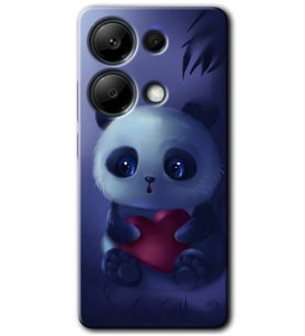 Redmi Note 13 Pro 4G Kılıf HD Desen Baskılı Kılıf - Bebek Panda