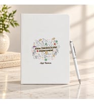 Gıda Teknolojisi Öğretmenine İsme Özel Defter ve Kalem Seti