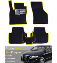 AUDİ A6 (2004-2011) Uyumlu EVA Paspas Tam Set–Araca Özel,Su Geçirmez,Hızlı ve Kolay Montaj