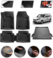 Fiat Doblo Maxi 2010-2015 Sonrası Uyumlu Paspas Araca Özel Bagaj Havuzu MBS Siyah