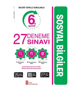 6. Sınıf 27 Deneme Sınavı Sosyal Bilgiler