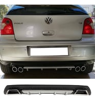 Vw Polo Mk4 Gri Difüzör Çiftli Kare Egzoz Görünümlü D Tip Difizör