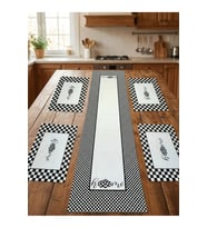 Home Desenli Desenli Runner & 4’lü Kare Supla Takım