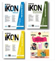 PRUVA AKADEMİ YAYINLARI 8.SINIF İKON ETKİNLİKLİ SORU BANKASI T.C İNKİLAP TARİHİ + DİN KÜLTÜRÜ +İNGİL