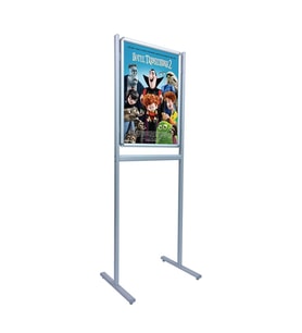 Infoboard B2 (50x70cm) Tek Taraflı Ayaklı Poster Pano