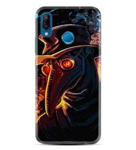 Huawei P20 Lite Mate 10 20 Lite Pro P40 Lite KılıfDesemli Silikon Karga 1616