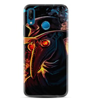 Huawei P20 Lite Mate 10 20 Lite Pro P40 Lite KılıfDesemli Silikon Karga 1616