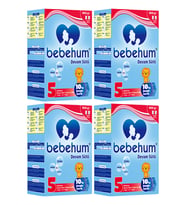 Bebehum 5 Numara Devam Sütü 2 Yaş+ 800 gr x 4 Adet