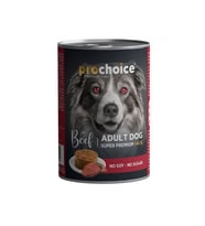 ProChoice Beef Biftek Etli Tahılsız Köpek Konservesi 400 GR