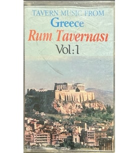 (Plak Değildir KASET tir) Tavern Music From Greece Rum Tavernası Vol:1 Kaset