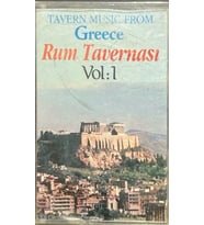 (Plak Değildir KASET tir) Tavern Music From Greece Rum Tavernası Vol:1 Kaset