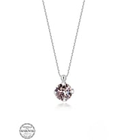 SWAROVSKİ TAŞLI  CRYSTAL 925 AYAR GÜMÜŞ KOLYE