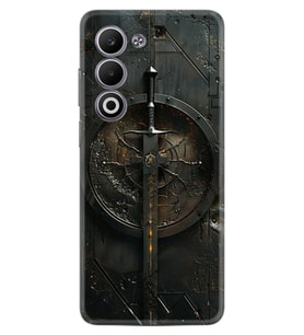 Oppo A5 Kılıf Boutique Baskılı Resimli Sword Pcode -051