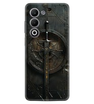 Oppo A5 Kılıf Boutique Baskılı Resimli Sword Pcode -051