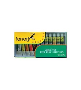 Fanart Academy Yağlı Boya Seti 12x12ml