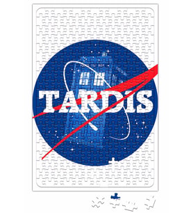 Doctor Who Tardis Nasa Puzzle 240 Parça Yapboz