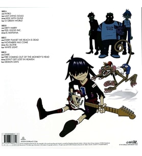 Gorillaz Demon Days Double LP Plak (Karışık)