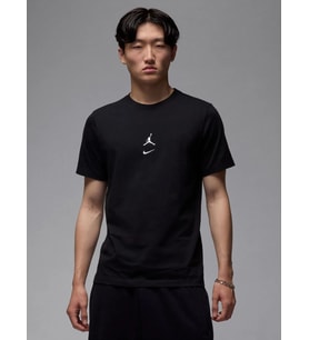 Nike Jordan MVP Men's Jumpman T-Shirt Erkek Günlük Nakış Swoosh Pamuklu Tişört Siyah