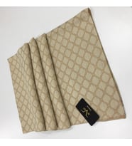 Jakar Dokuma Desen Jakarlı Modal Seri Şal Eşarp Askısı ile Birlikte 75x200 cm Be