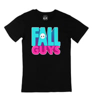Fall Guys Siyah Tişört