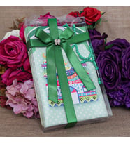 Çocuk Seccadesi 45*82 cm Sahra Yeşil & Kokulu Tesbih Yeşil & Ahmet Namaz Kılıyor Puzzle