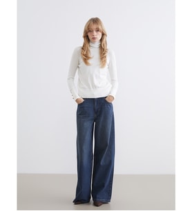LCW Jeans İndigo Wideleg Kadın Jean Pantolon