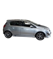 Opel Corsa D (2007-2015) Yan Marşpiyel Seti (Plastik)