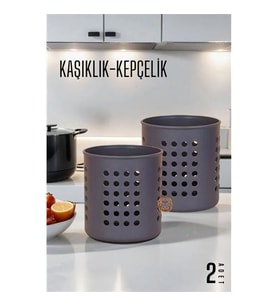 TransForMacion Kaşıklık Organizer 2 li SET GRİ C.Bindschedler Design 720094